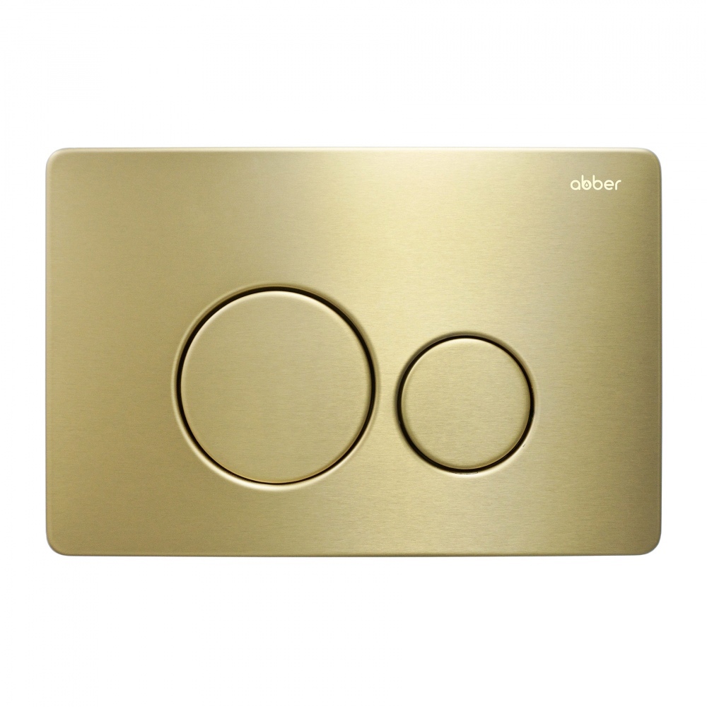 Кнопка для инсталляции Abber AC0121MMG золото матовое