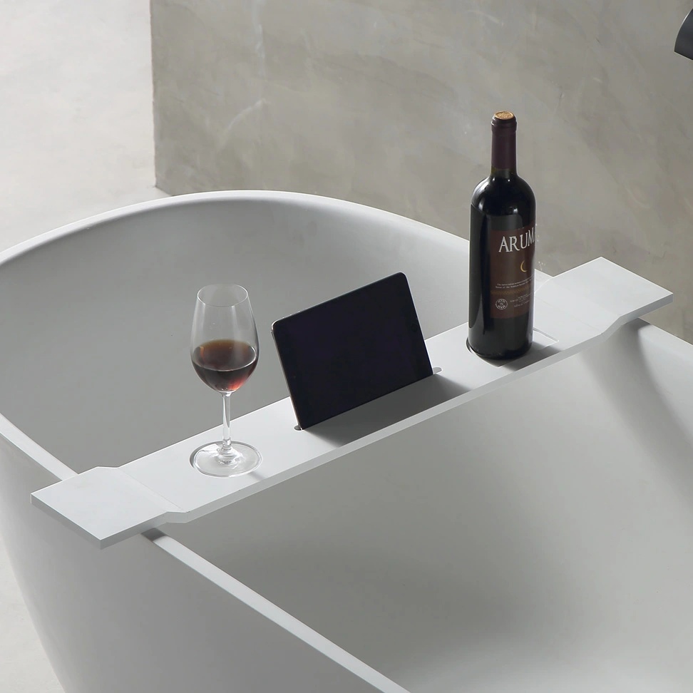 Полка-подставка для ванны Abber Stein AS1601 белая