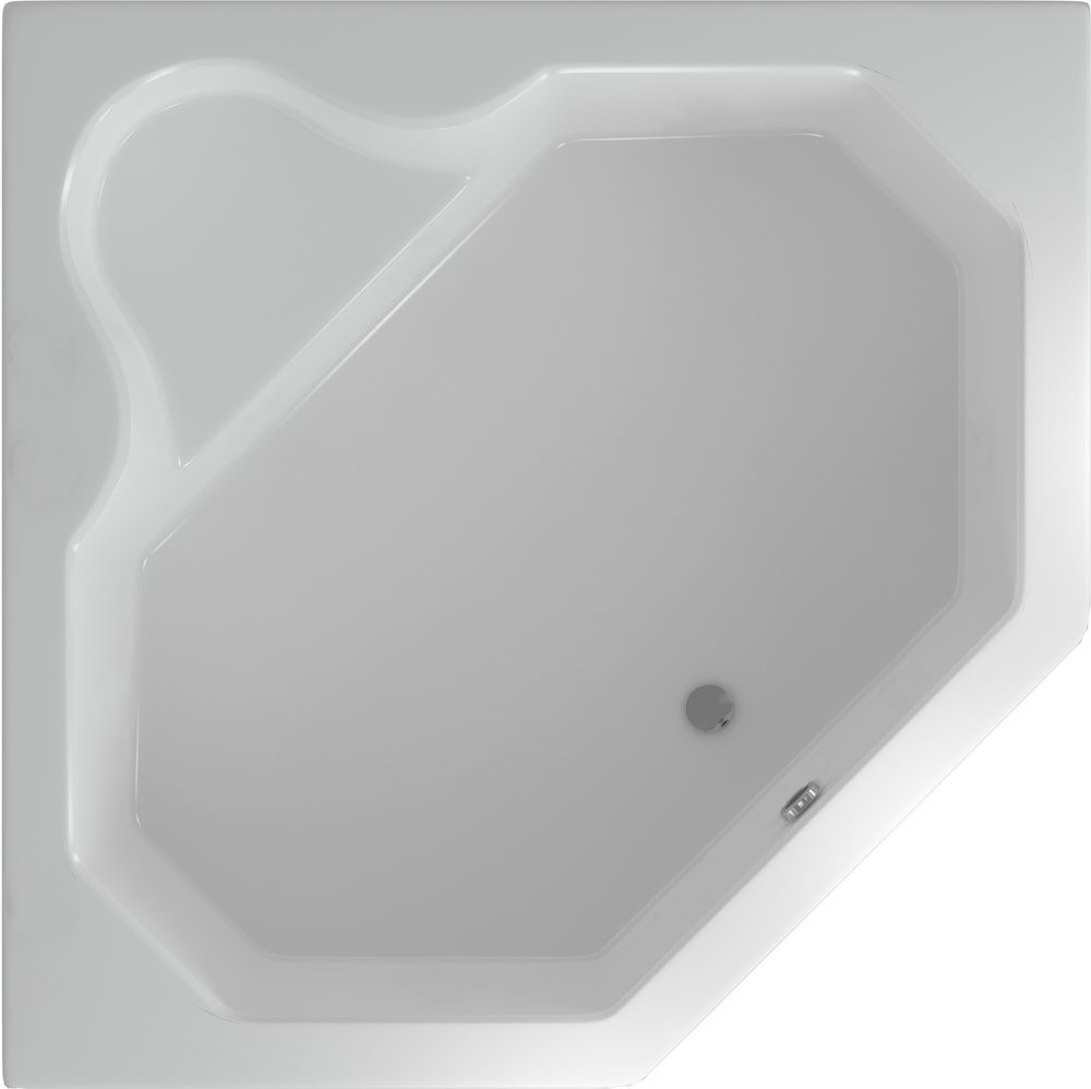 Акриловая ванна Акватек Лира 150x150 LIR150-0000011 без гидромассажа, белая, цвет нет