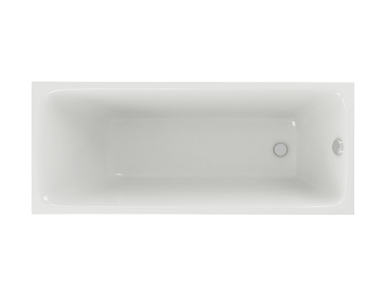 Акриловая ванна Акватек Мия 165x70 без гидромассажа, цвет нет EFVA165 - фото 1