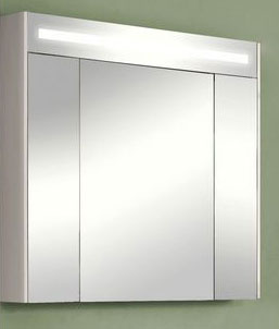 Зеркальный шкаф Акватон Блент 100 белое шкаф зеркальный mixline версаль 62 правый белое дерево с подсветкой