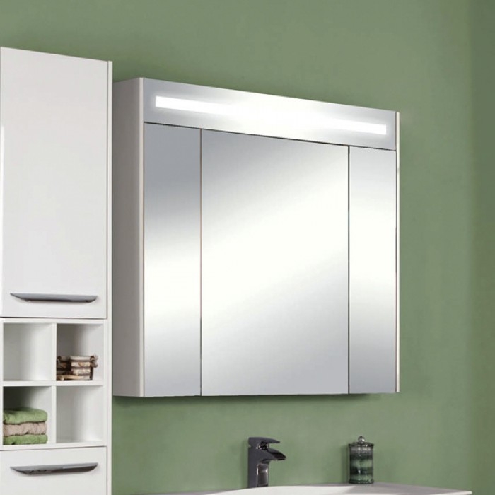 Зеркальный шкаф Акватон Блент 80 белый зеркальный шкаф raval