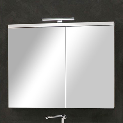Зеркальный шкаф Акватон Брук 100 белый зеркальный шкаф opadiris