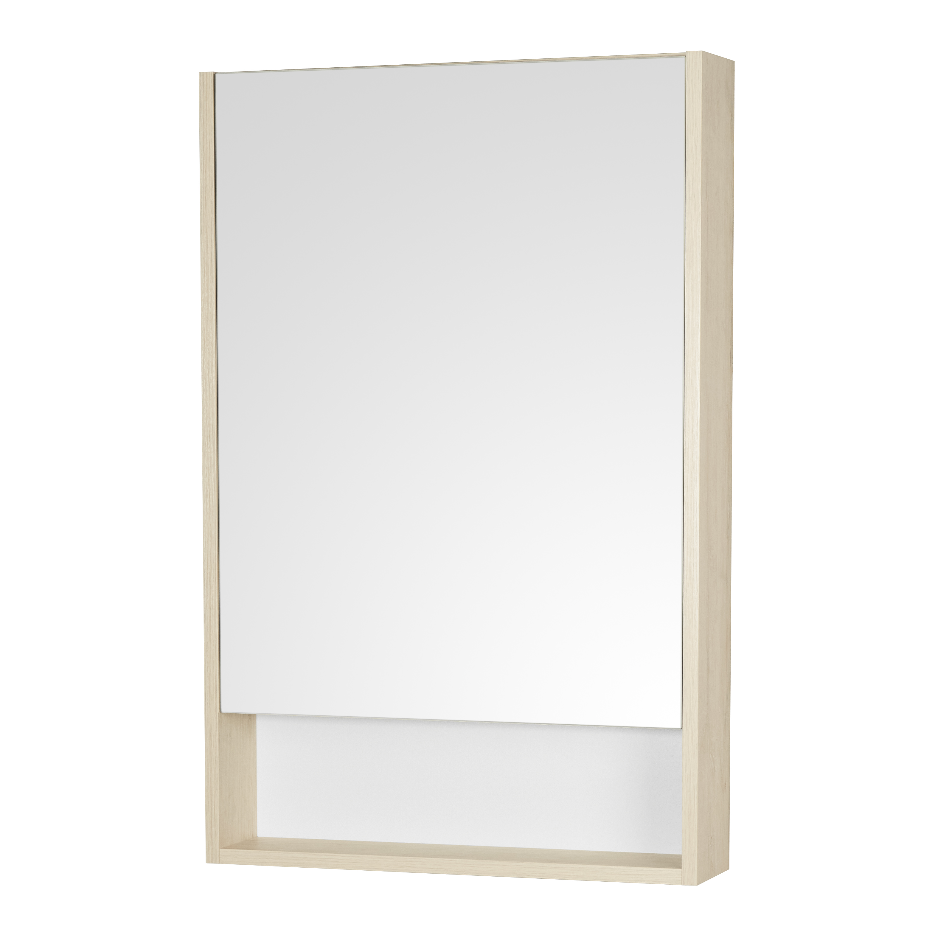 Зеркальный шкаф Акватон Сканди 1A252102SDB20 55 см, белый - фото 1