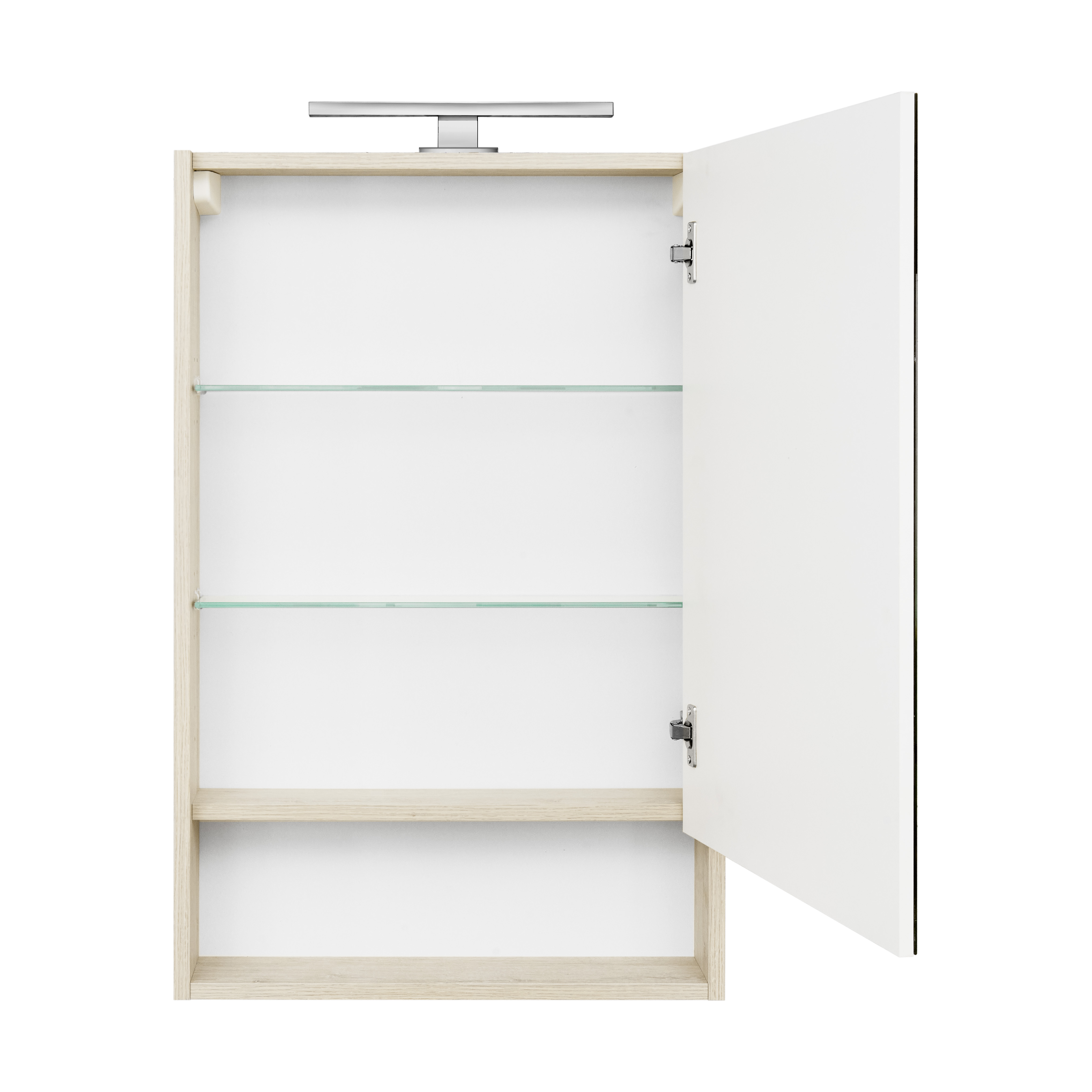 Зеркальный шкаф Акватон Сканди 1A252102SDB20 55 см, белый - фото 4