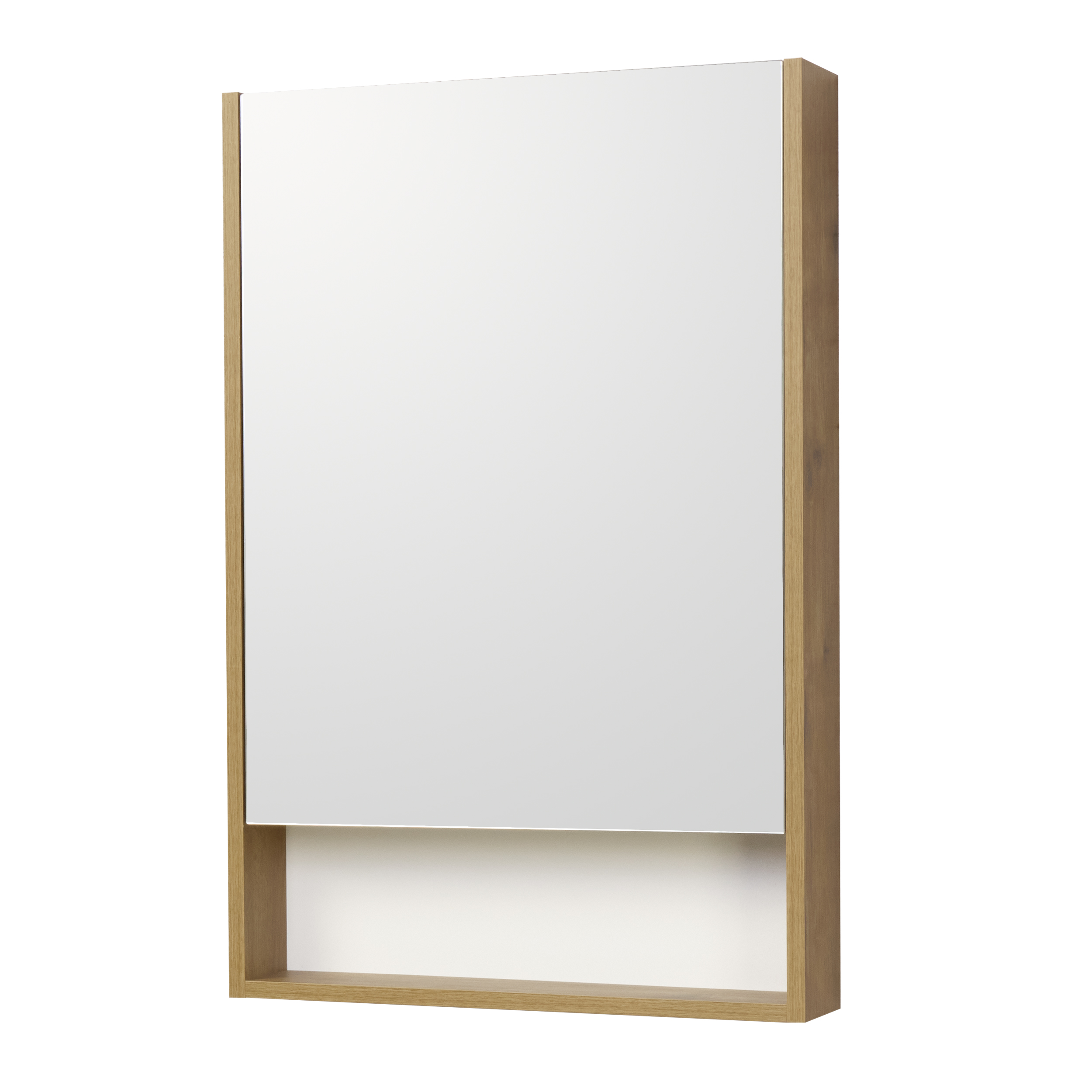 Зеркальный шкаф Акватон Сканди 1A252102SDZ90 55 см, белый - фото 1
