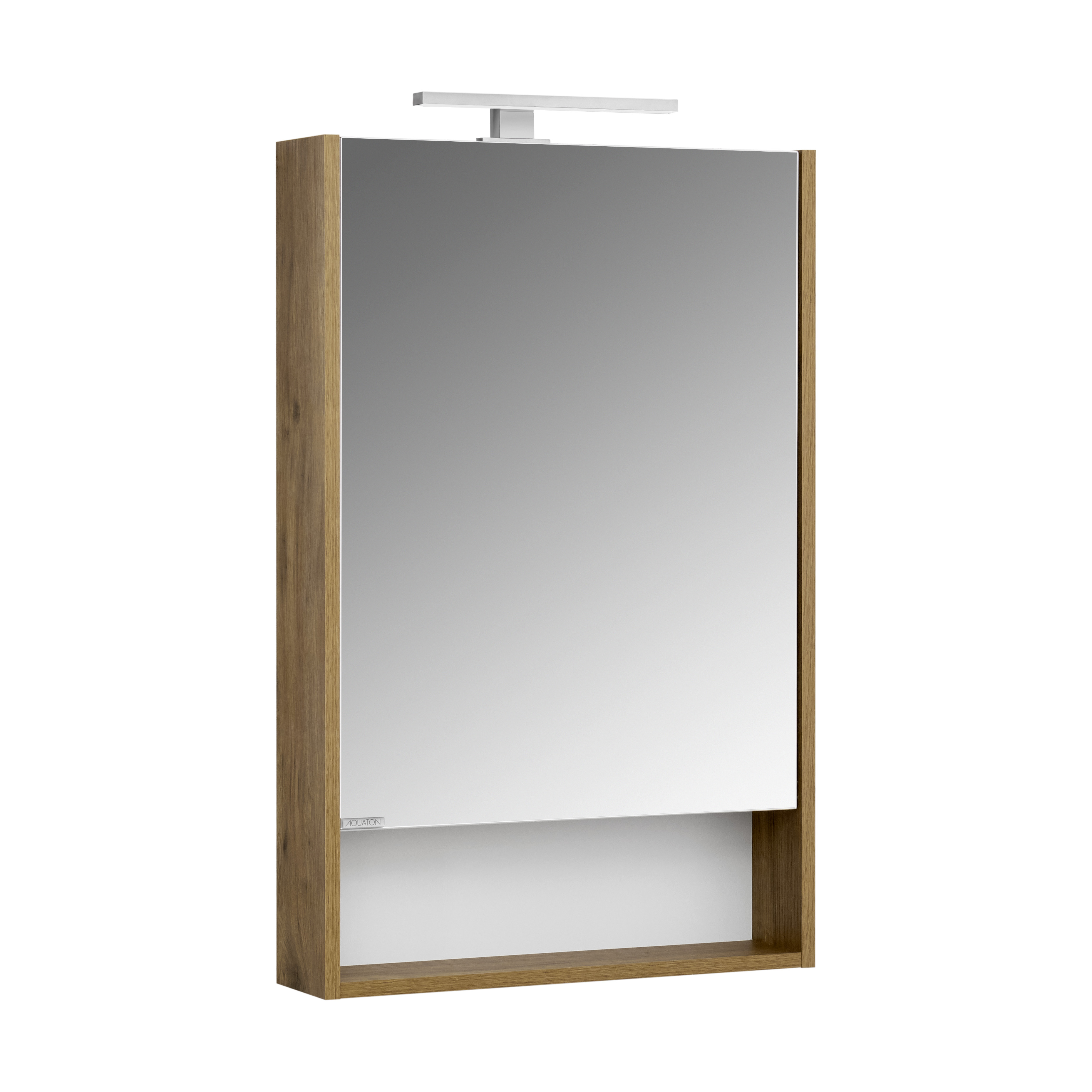 Зеркальный шкаф Акватон Сканди 1A252102SDZ90 55 см, белый - фото 4