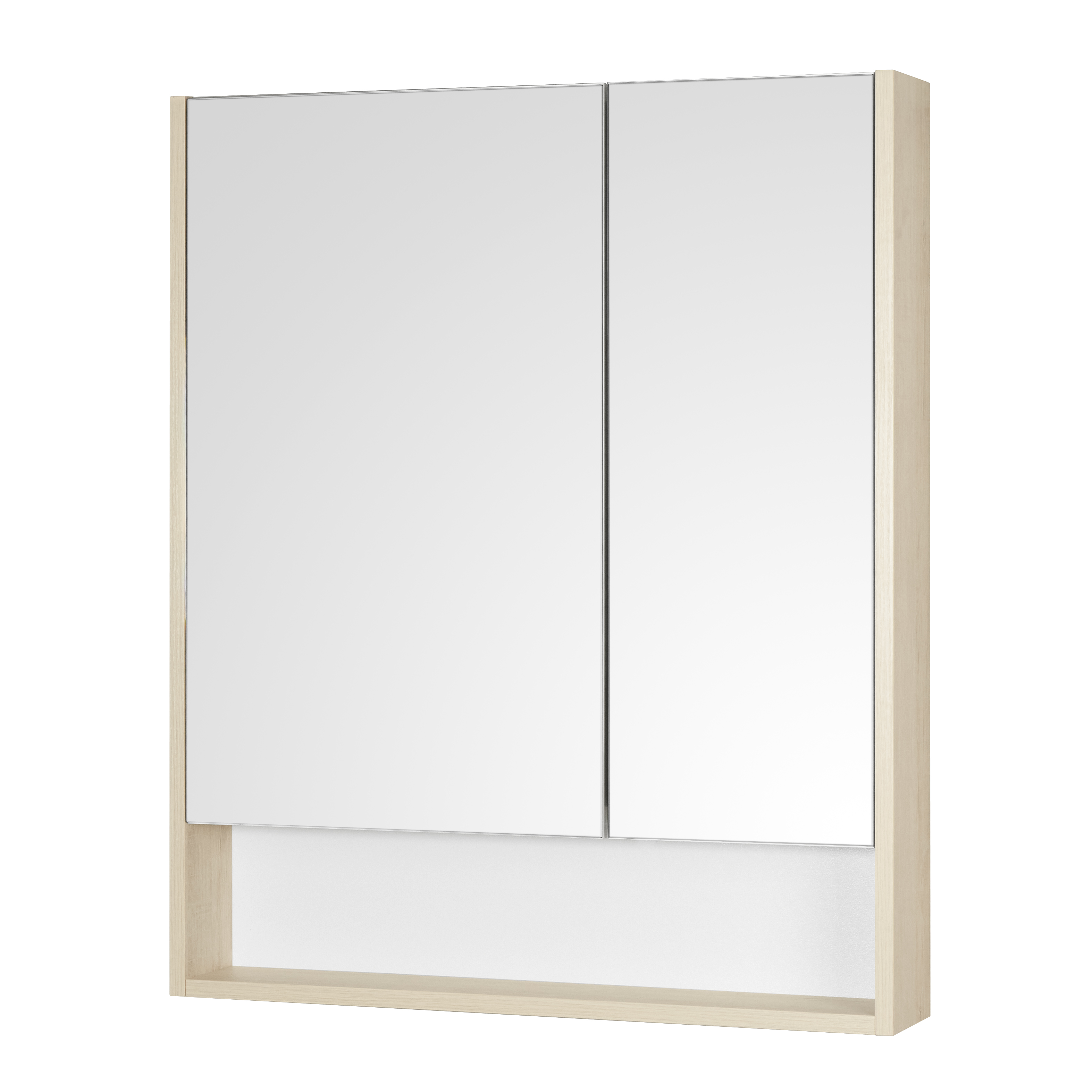 Зеркальный шкаф Акватон Сканди 1A252202SDB20 70 см, белый - фото 1