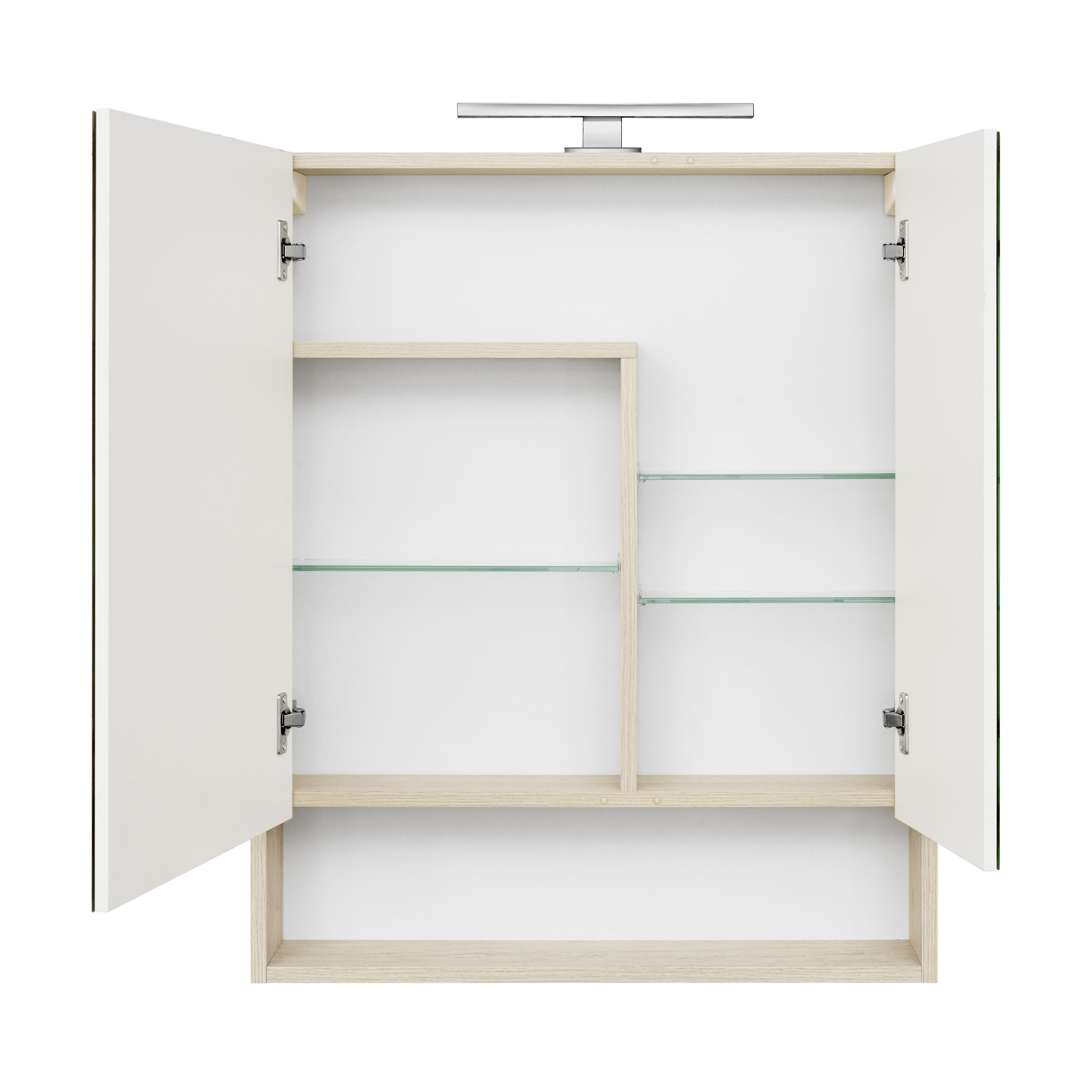 Зеркальный шкаф Акватон Сканди 1A252202SDB20 70 см, белый - фото 4