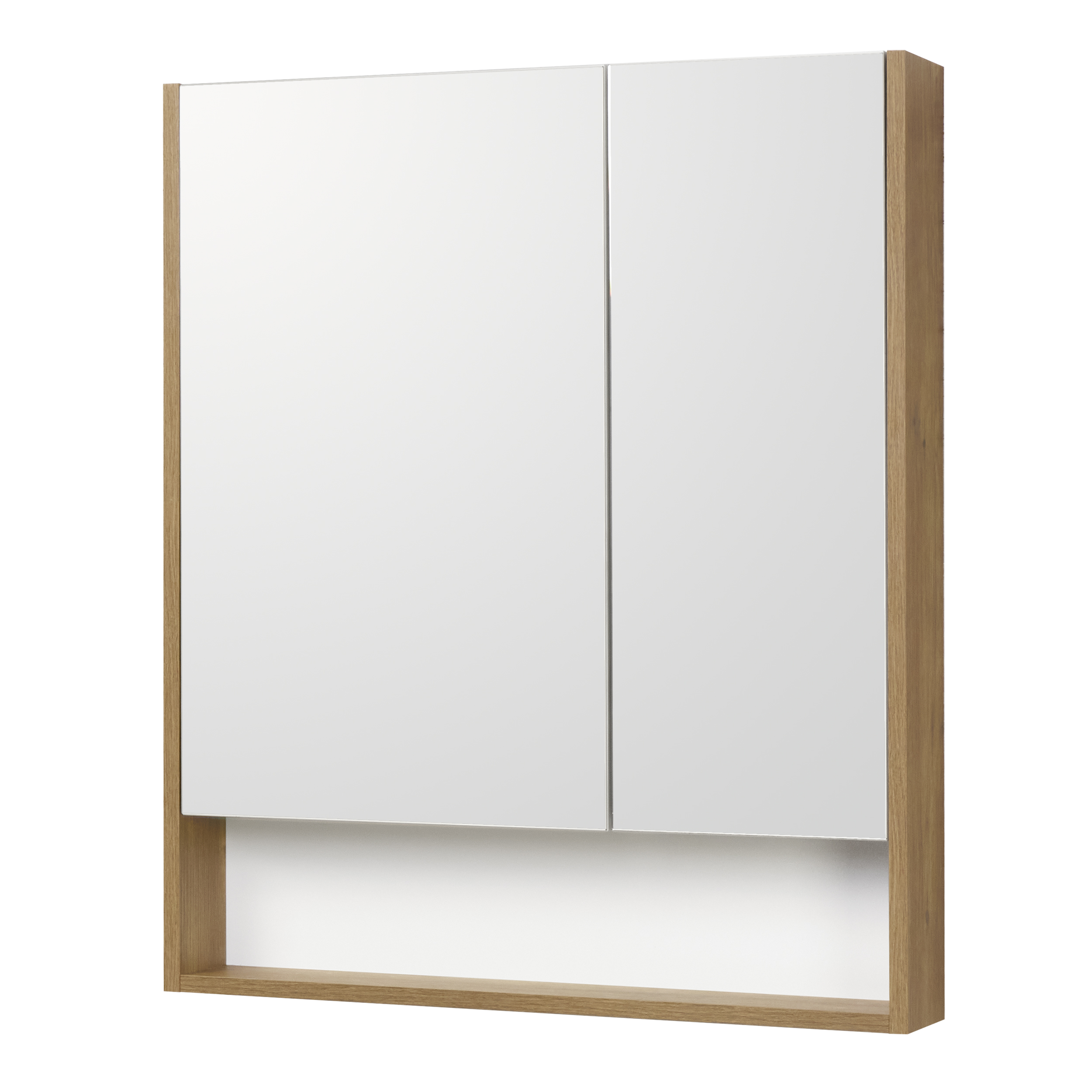Зеркальный шкаф Акватон Сканди 1A252202SDZ90 70 см, белый - фото 1