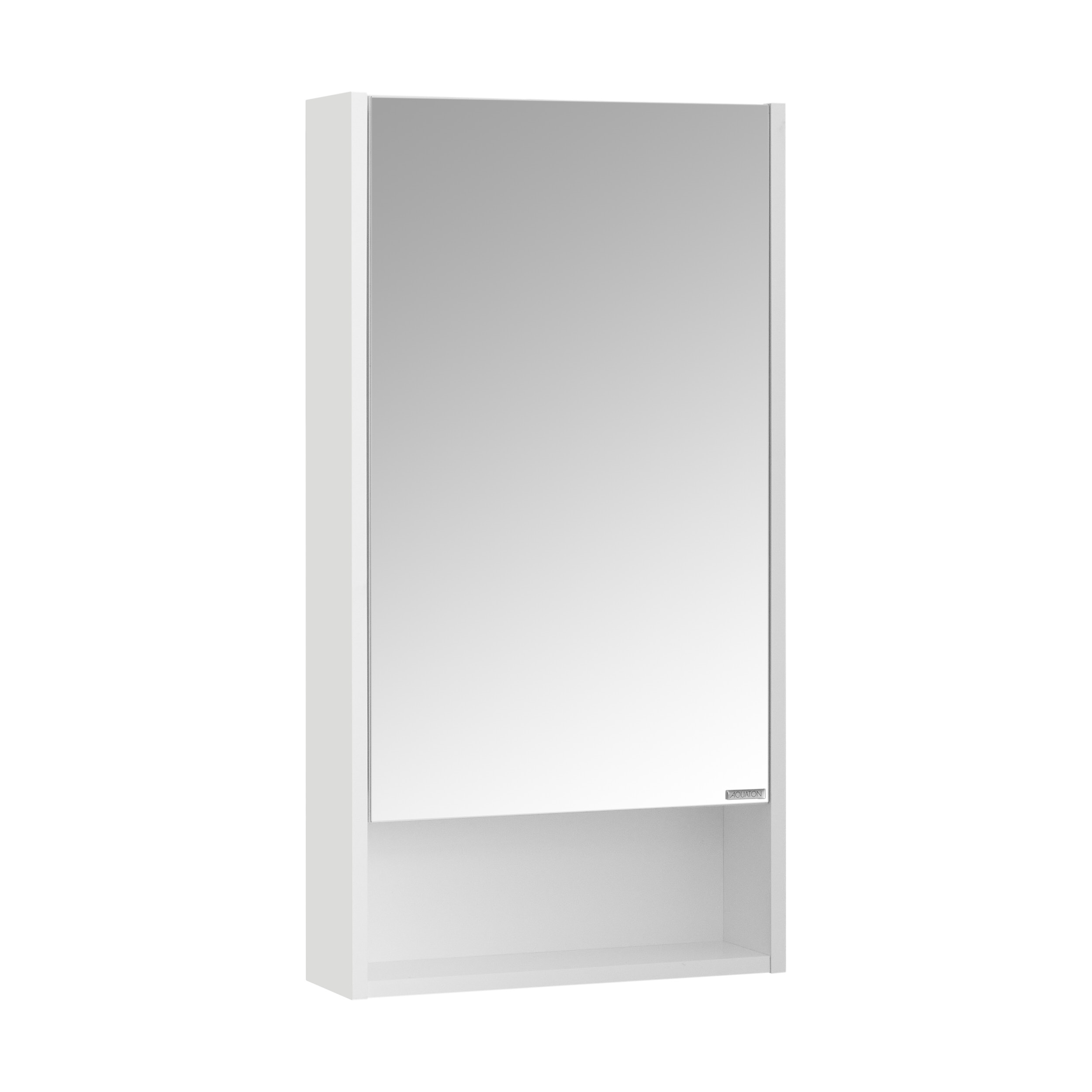 Зеркальный шкаф Акватон Сканди 45 см 1A252002SD010 белый - фото 1