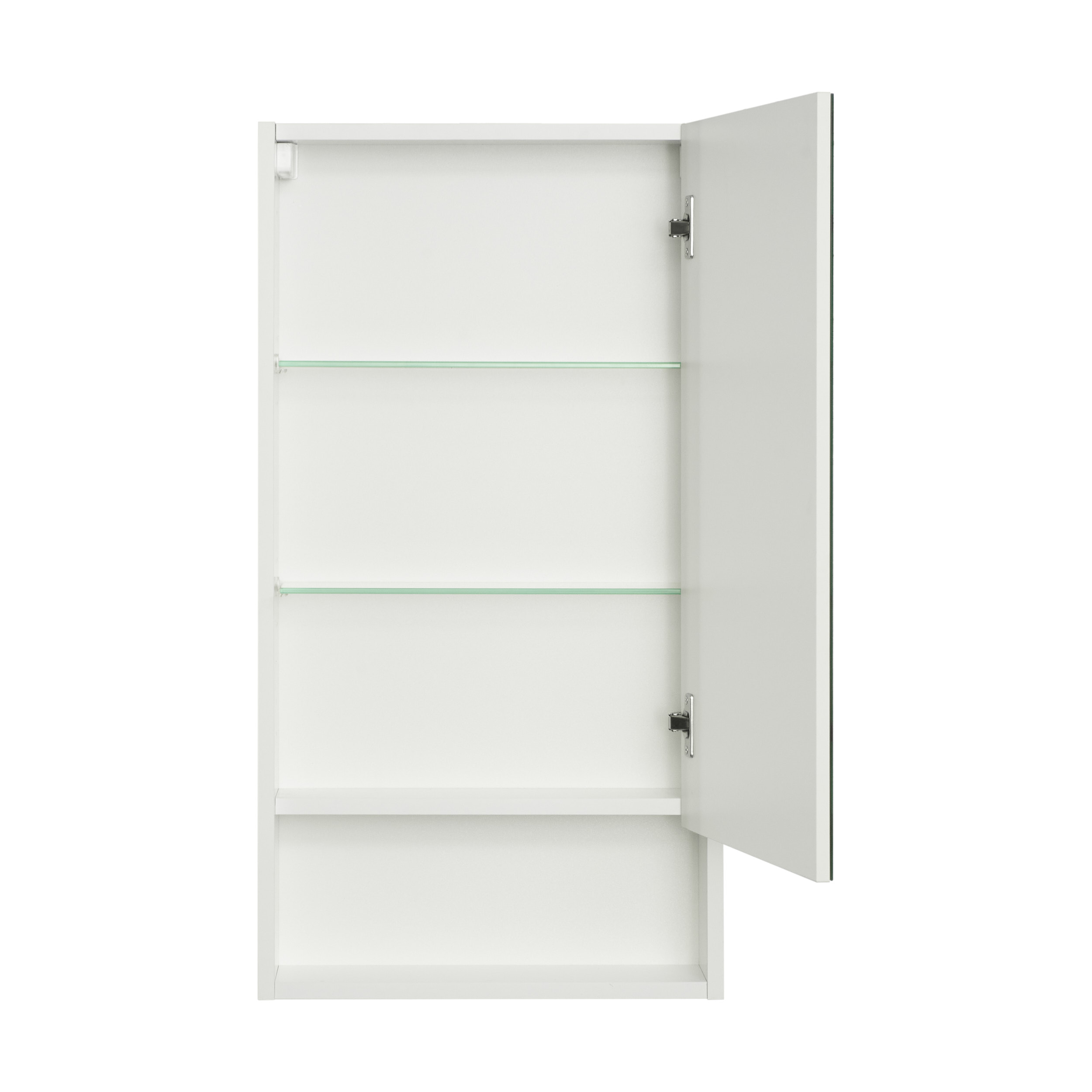 Зеркальный шкаф Акватон Сканди 45 см 1A252002SD010 белый - фото 2