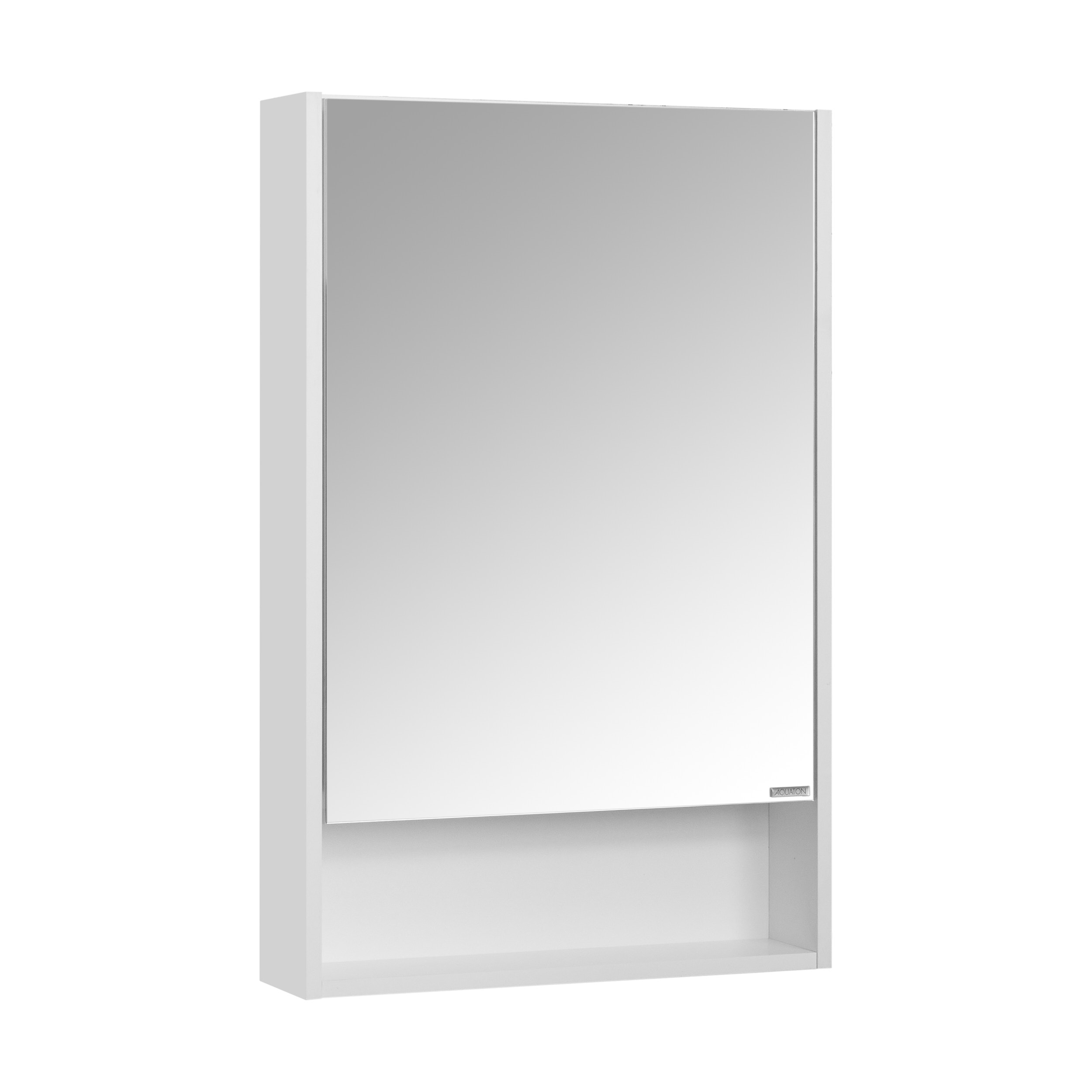 Зеркальный шкаф Акватон Сканди 55 см 1A252102SD010 белый - фото 1