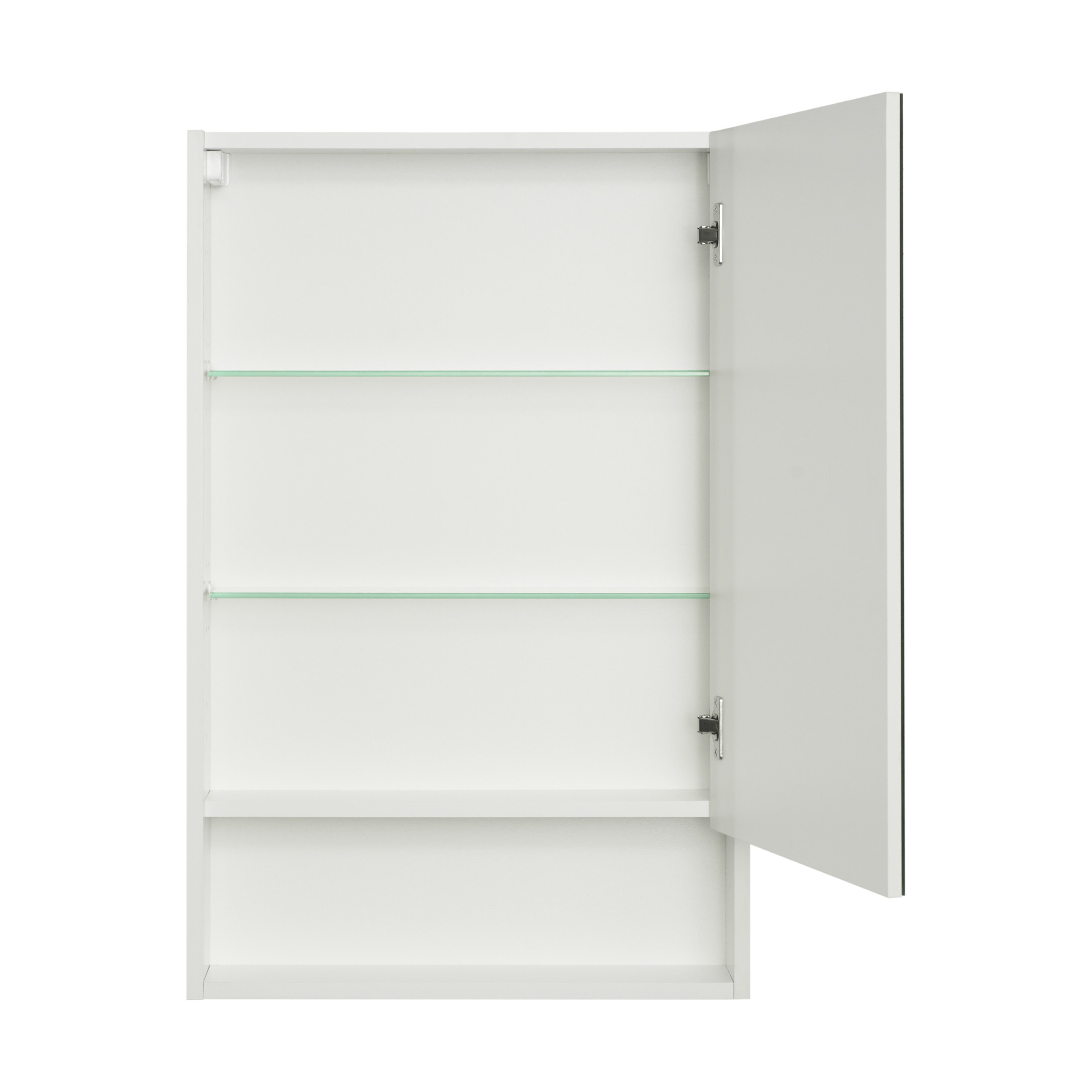 Зеркальный шкаф Акватон Сканди 55 см 1A252102SD010 белый - фото 2