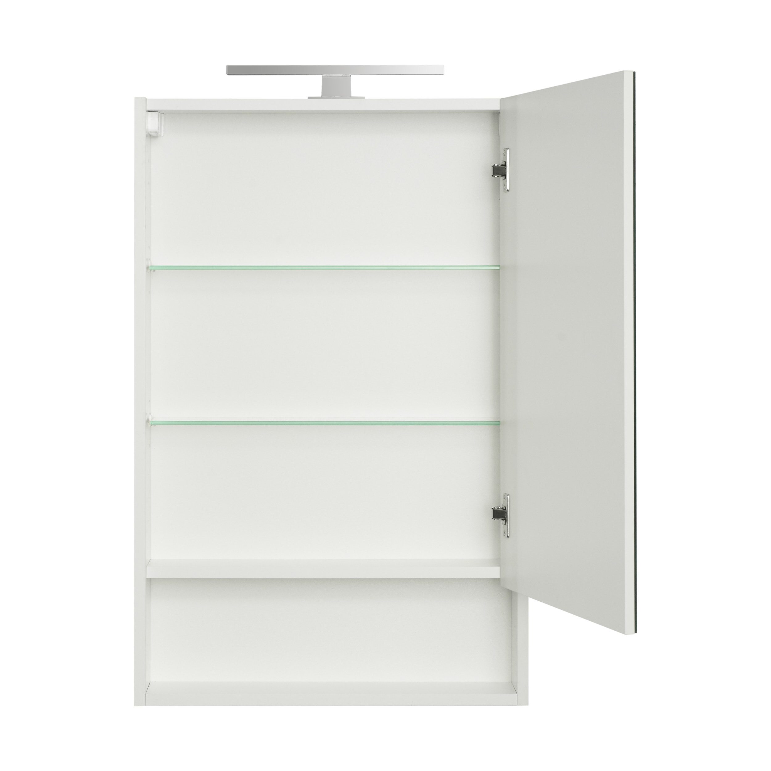 Зеркальный шкаф Акватон Сканди 55 см 1A252102SD010 белый - фото 4