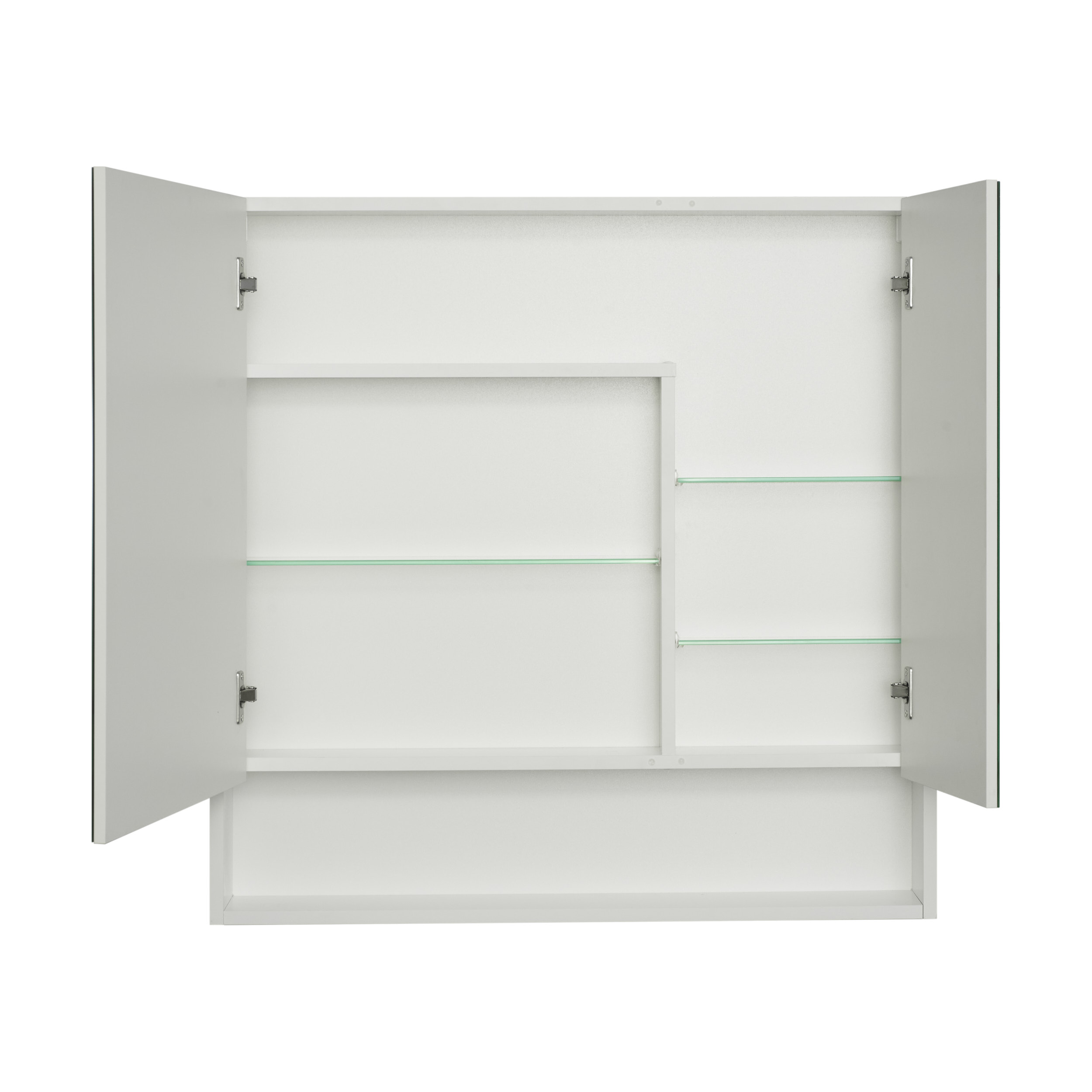 Зеркальный шкаф Акватон Сканди 85 см 1A252302SD010 белый - фото 2