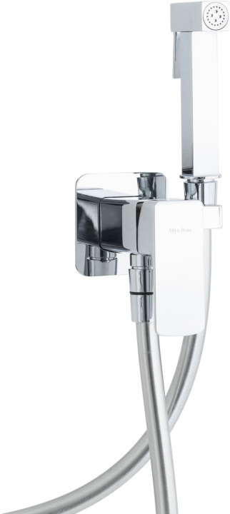 Гигиенический душ Allen Brau Infinity 5.21005-00 со смесителем, с внутренней частью, хром