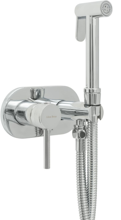 Гигиенический душ Allen Brau Priority 5.31005-00 со смесителем, с внутренней частью, хром