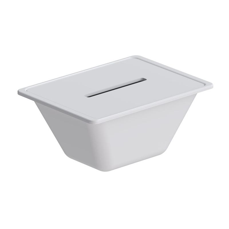 Контейнер с крышкой для ванны Am.Pm Gem W90A-070-070W-C контейнер для холодильника или шкафа primanova