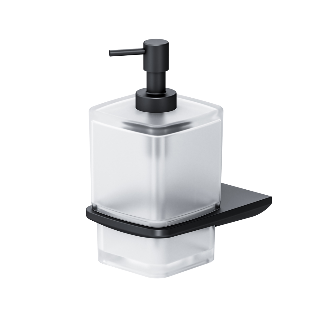 Стеклянный диспенсер для жидкого мыла Am.Pm Inspire 2.0 A50A36922 черный заливной диспенсер для жидкого мыла lime