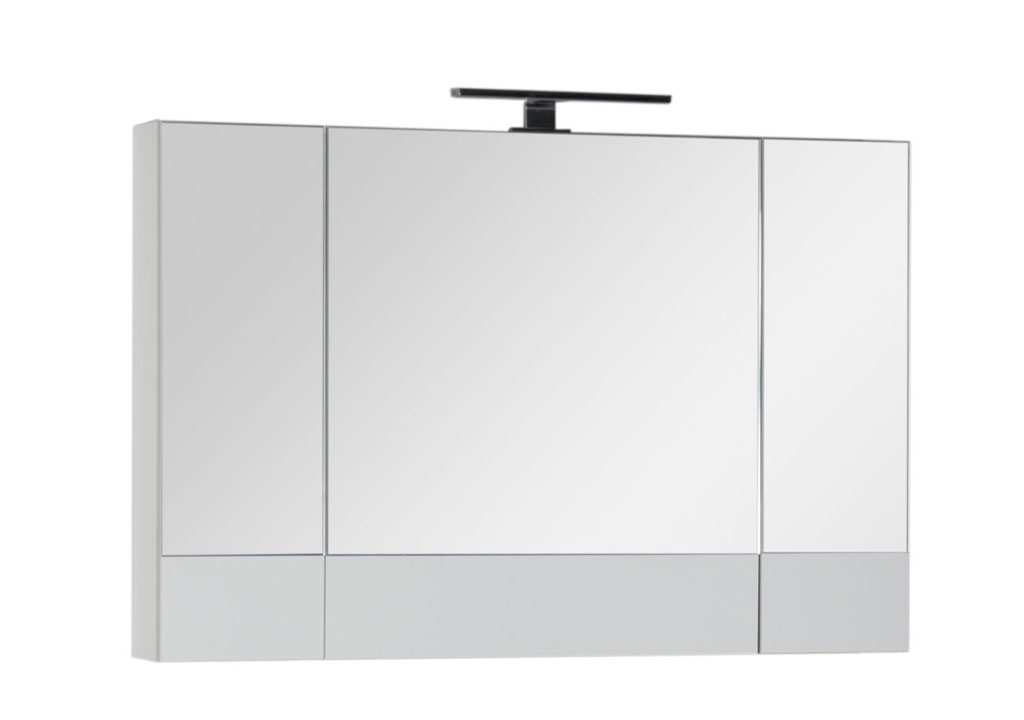Зеркальный шкаф Aquanet Верона 100 белый зеркальный шкаф aquanet