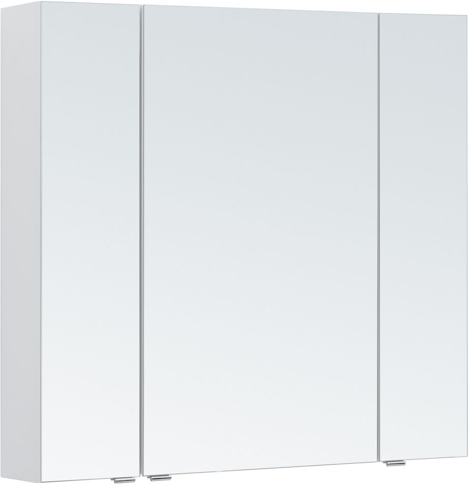 Зеркальный шкаф Aquanet Алвита New 90 см 303897 белый