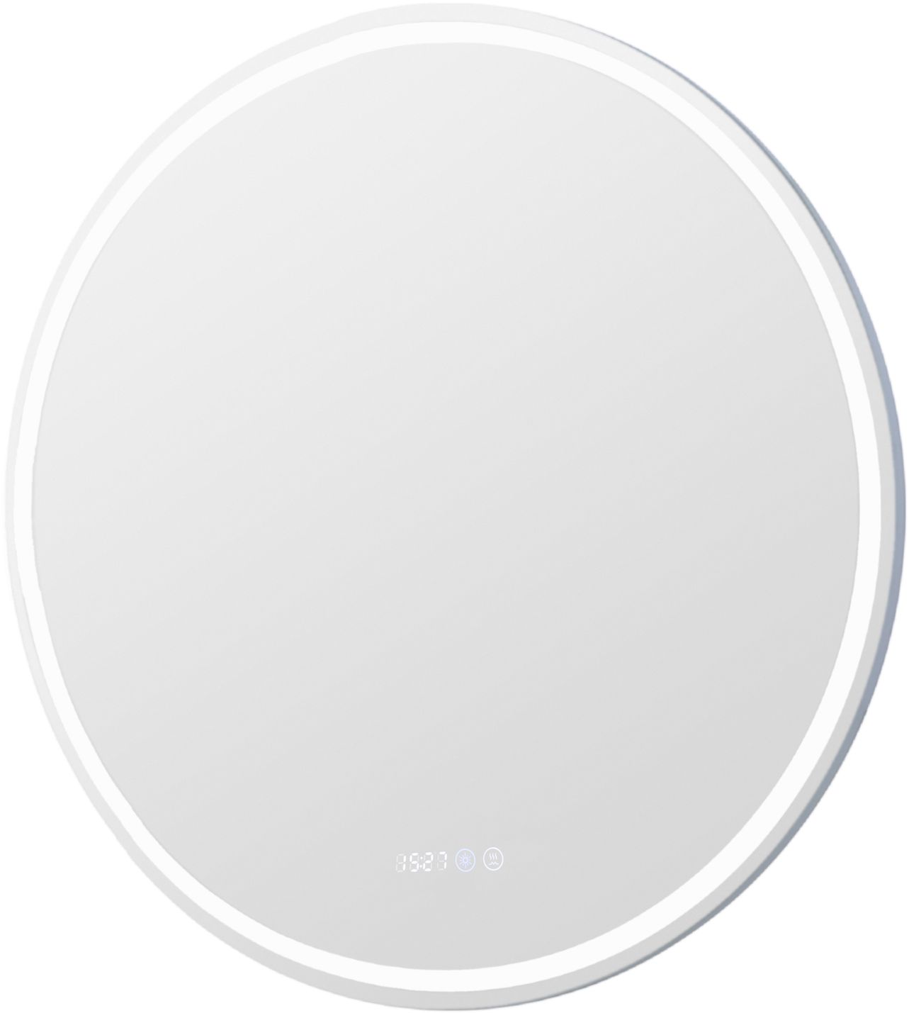 Зеркало с подсветкой Aquanet Оптима 80 см 304264 белое - фото 3