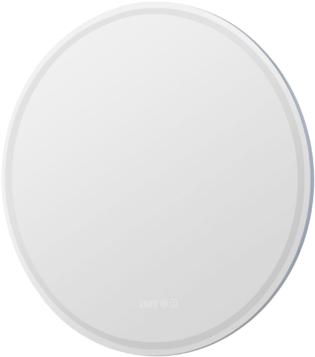 Зеркало с подсветкой Aquanet Оптима 80 см 304264 белое - фото 6