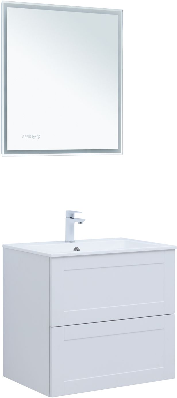 Мебель для ванной Aquanet Терра 70 см белый матовый