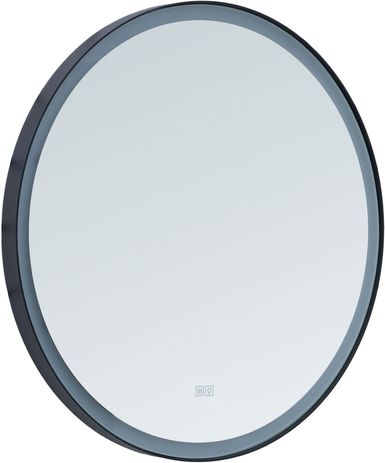 Зеркало с подсветкой Aquanet Тренд 70 см 316694 черное, с подогревом - фото 2