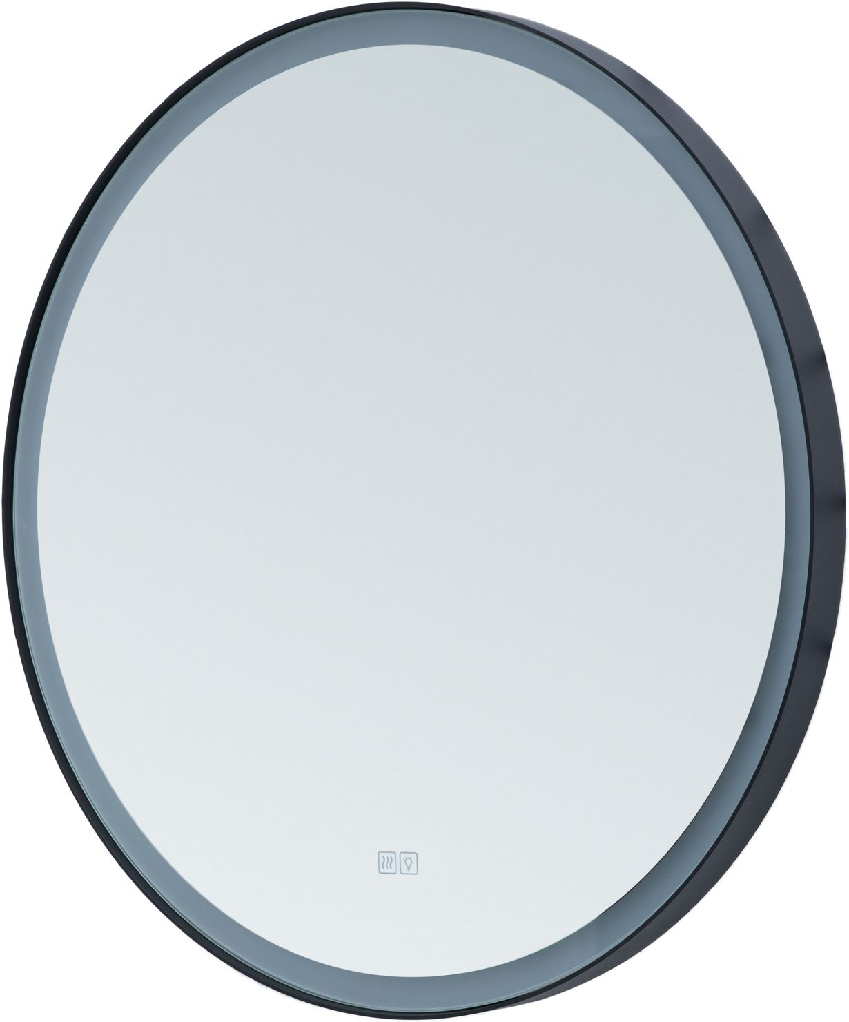 Зеркало с подсветкой Aquanet Тренд 70 см 316694 черное, с подогревом - фото 5