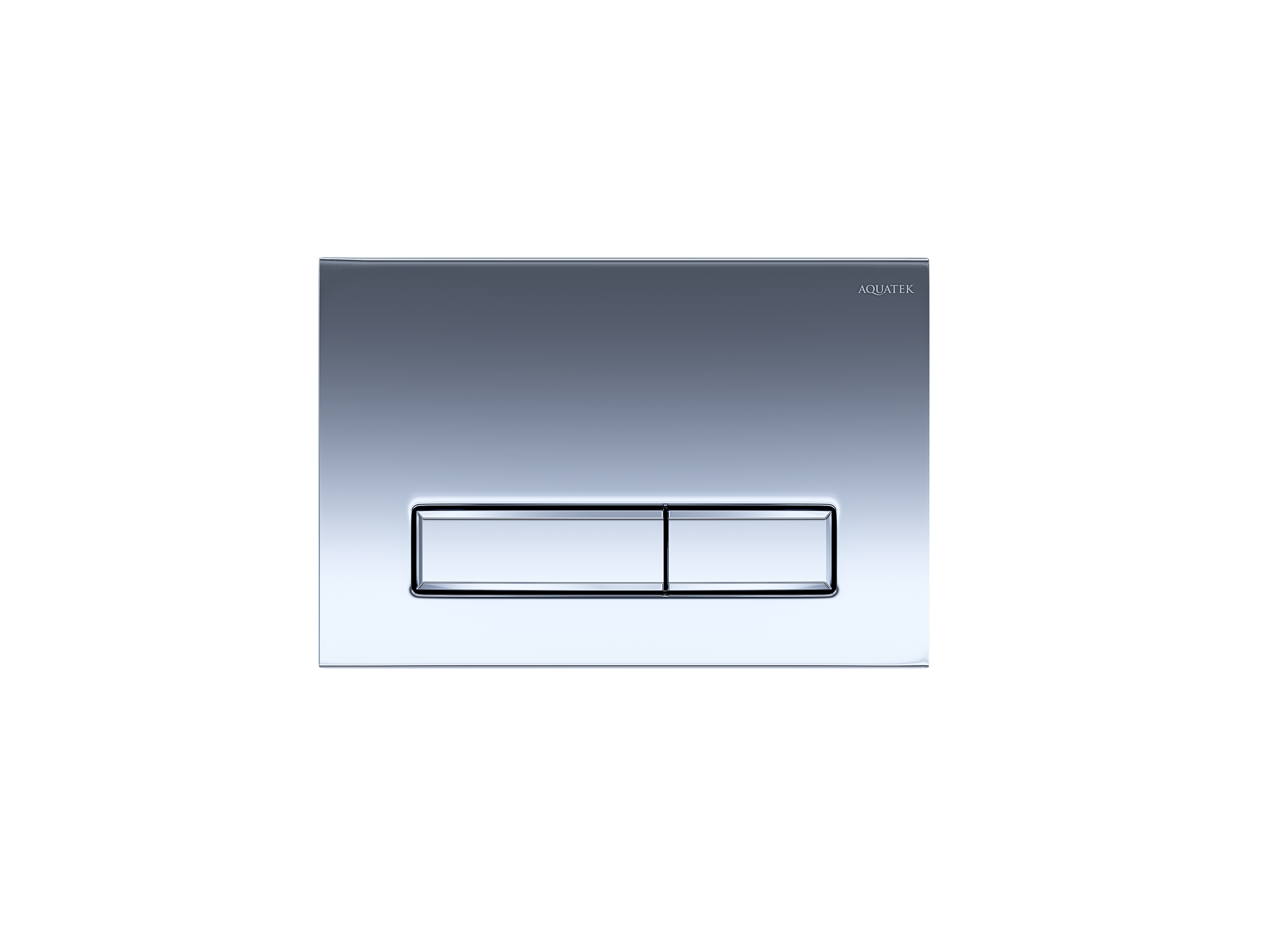 Кнопка для инсталляции Акватек KDI-0000023 хром глянцевая