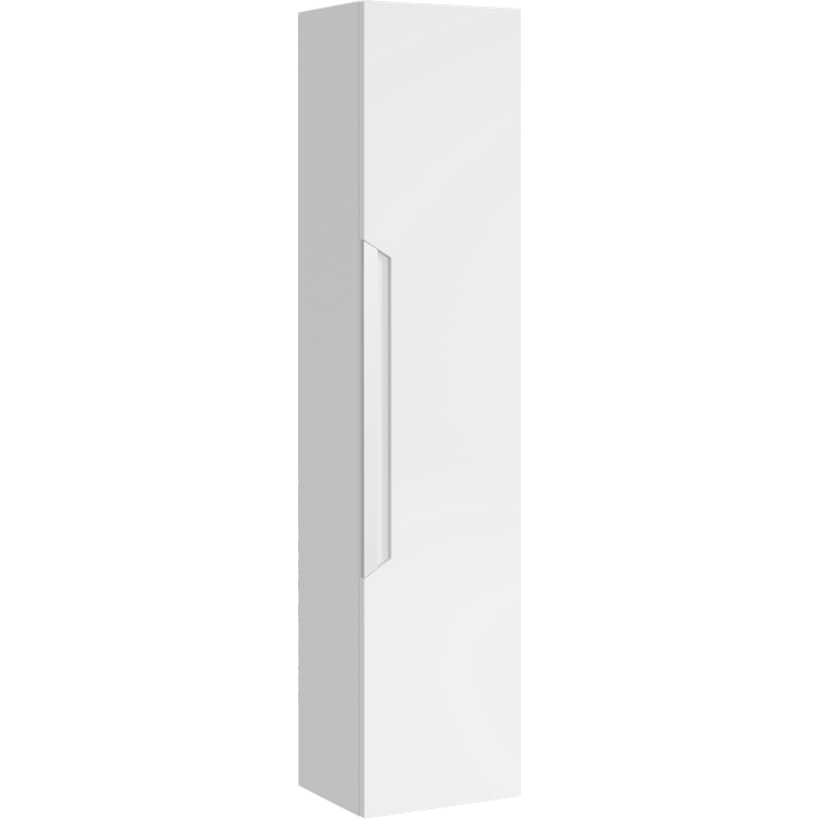 Пенал Aqwella Cube 30 см CUB0503W белая