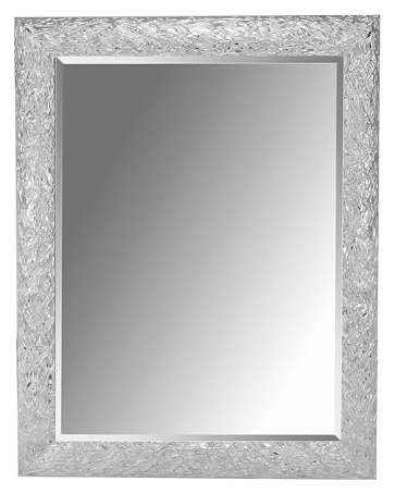 зеркало armadi art shine 82 серебро с подсветкой Зеркало Armadi Art Linea 535 белый-серебро