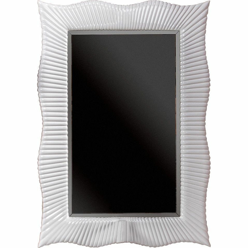 Зеркало с подсветкой Armadi Art NeoArt 70 см 561-Light белое глянцевое