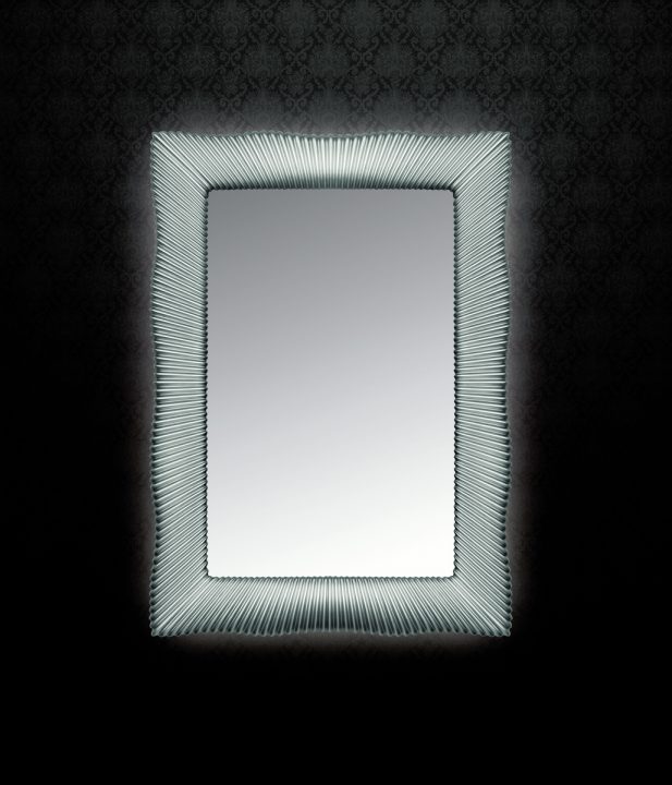 Зеркало с подсветкой Armadi Art NeoArt 70 см 564 серебро
