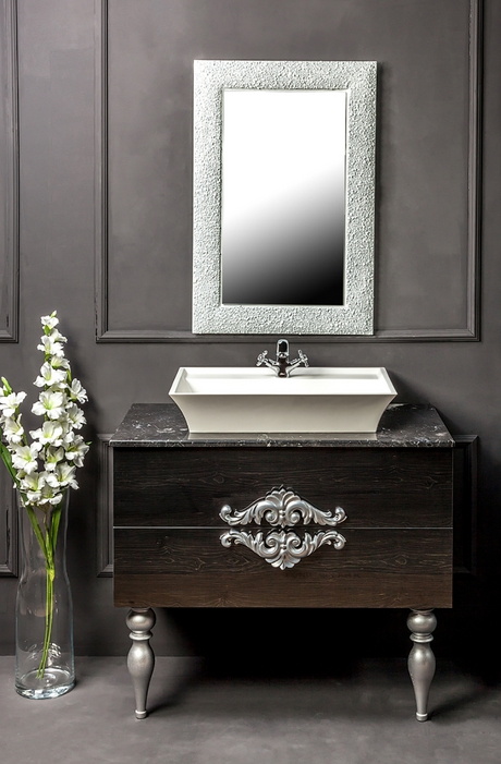 Мебель для ванной комнаты Armadi Art NeoArt 80 Dark Brown 831-080 DB, 2 ящика