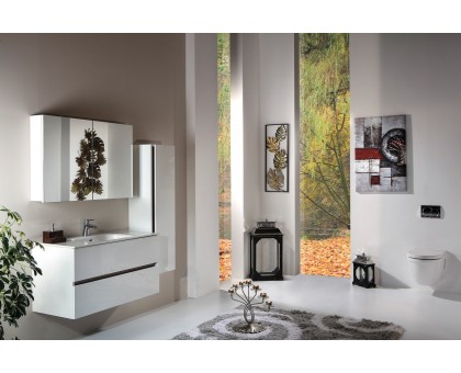 Мебель для ванной комнаты Armadi Art Vallessi 120 белый