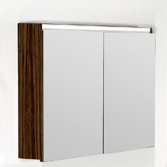 Зеркальный шкаф Armadi Art Vallessi 547-D 80 дуб темный