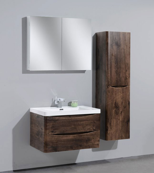 Мебель для ванной комнаты BelBagno Ancona-N 80 подвесная rovere moro