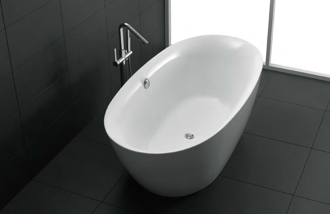 Акриловая ванна BelBagno BB68-1800 180x90 белая