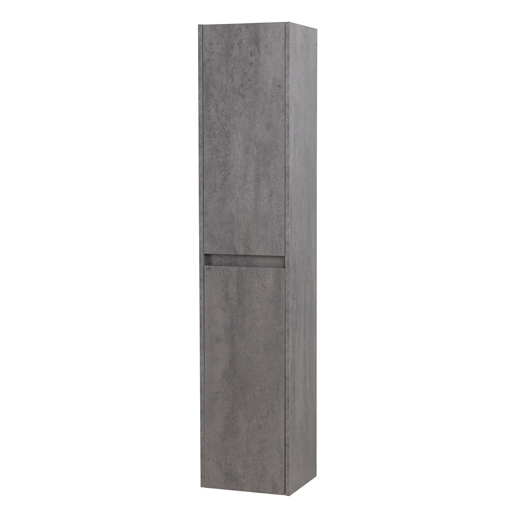 Пенал BelBagno Kraft 33 см KRAFT-1600-2A-SC-CG-L Cemento Grigio