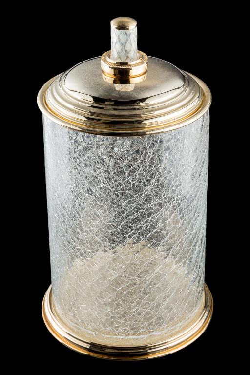 Мусорное ведро Boheme Murano Cristal 10914-CRST-G золото ведро для мусора boheme royal cristal 23 см 10934 cr хром