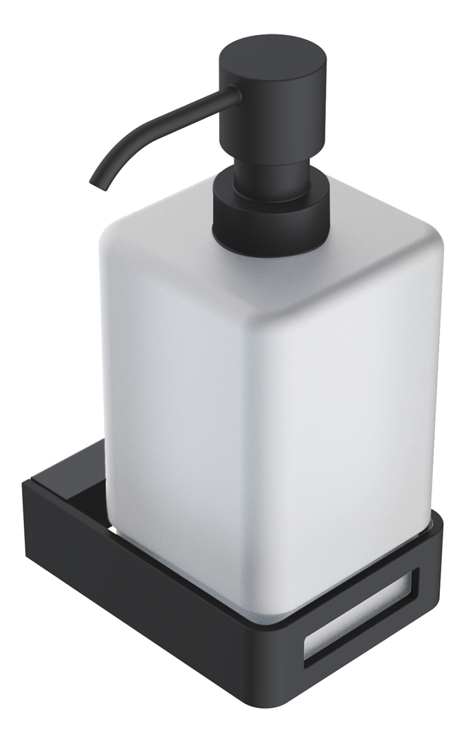 Диспенсер для жидкого мыла Boheme Q 10957-B черный сенсорный наливной диспенсер для мыла пены лайма