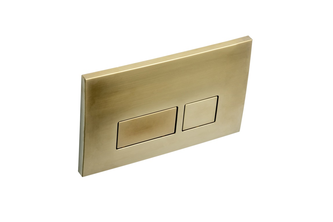 Кнопка для инсталляции Boheme 26 см 664-MG матовое золото