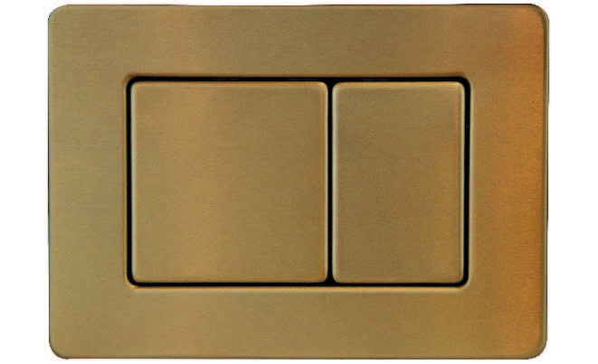 Кнопка для инсталляции Boheme 24 см 650-BR бронза