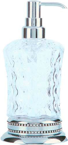 Диспенсер для жидкого мыла Boheme Brillante 10439 хром пластиковый сенсорный диспенсер для мыла и дезинфицирующих средств nv
