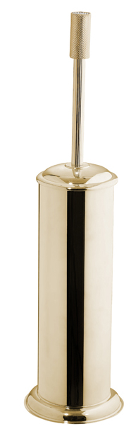 Ёршик для унитаза Boheme Royal Cristal 10928-G-B золото, черный ёршик для унитаза силиконовый доляна