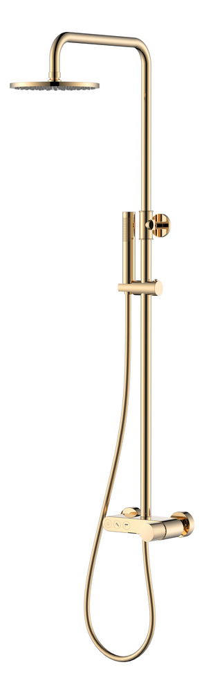 Душевая стойка Boheme Stick 128-GG.2 золото gold touch gold, с изливом для ванны