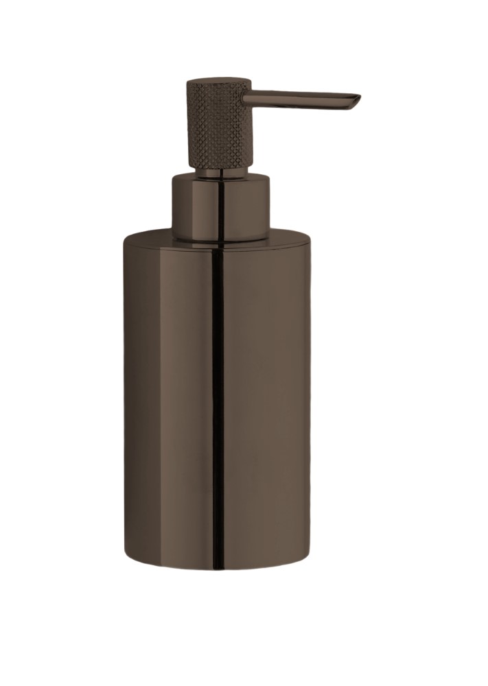 Дозатор для жидкого мыла Boheme Uno 10980-SGM блестящая оружейная сталь